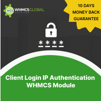 Client Login IP Authentication WHMCS Module