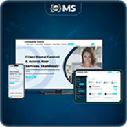Aqua Sky Client Area Theme For WHMCS