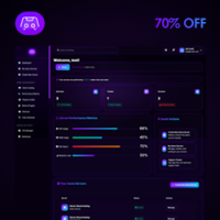 Arena – Game Server Hosting & Dashboard WHMCS Template