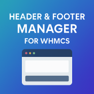 Header & Footer Manager for WHMCS