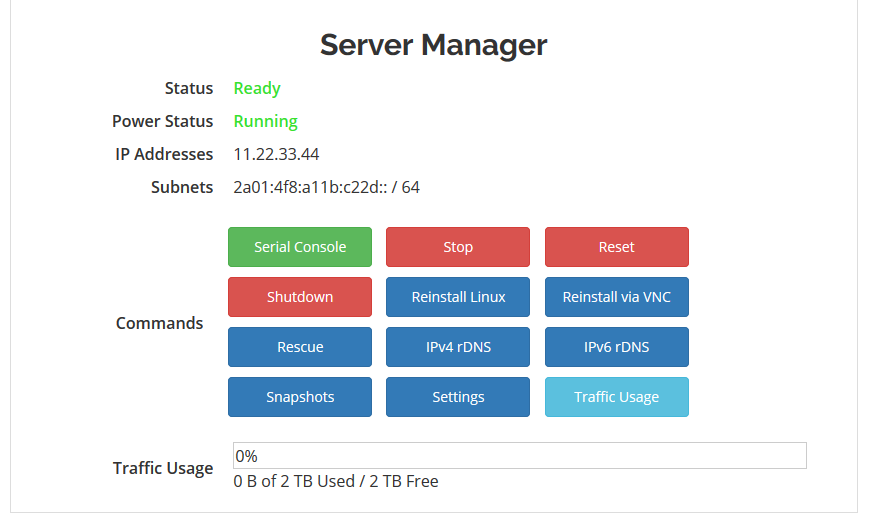 Hetzner Servers Manager WHMCS Marketplace