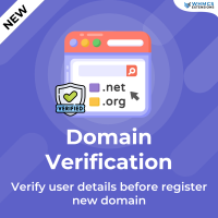 Domain Verification - Verify User Before Domain Registration