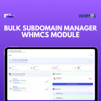 WHMCS Subdomain Bulk Manager Module