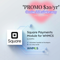Square Payment Gateway Module for WHMCS
