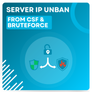 Server IP Unban From CSF & Bruteforce