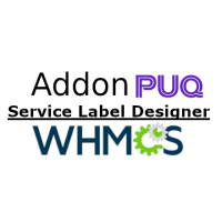 Service Label Designer WHMCS Addon