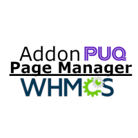 Page Manager addon WHMCS