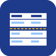 Ticket Table Break Lines