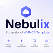 Nebulix — Premium Hosting WHMCS Template