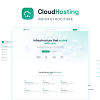 CloudHosting — Premium WHMCS Template for Cloud Hosting, SaaS & Hosting Business (RTL + LTR)