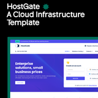 HostGate Premium WHMCS Template