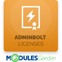 AdminBolt Licenses For WHMCS