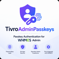 TivroAdminPasskeys — Passkey Authentication for WHMCS Admin