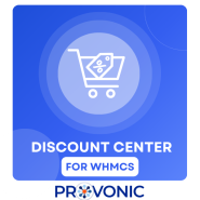 Discount Center For WHMCS