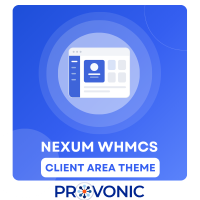 Nexum WHMCS Client Area theme