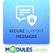 Secure Support Messages For WHMCS