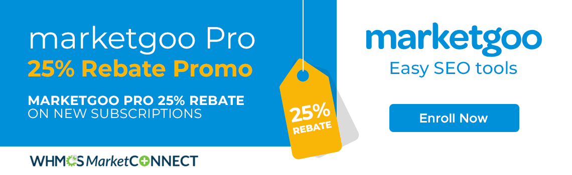 marketgoo PRO 25% Rebate