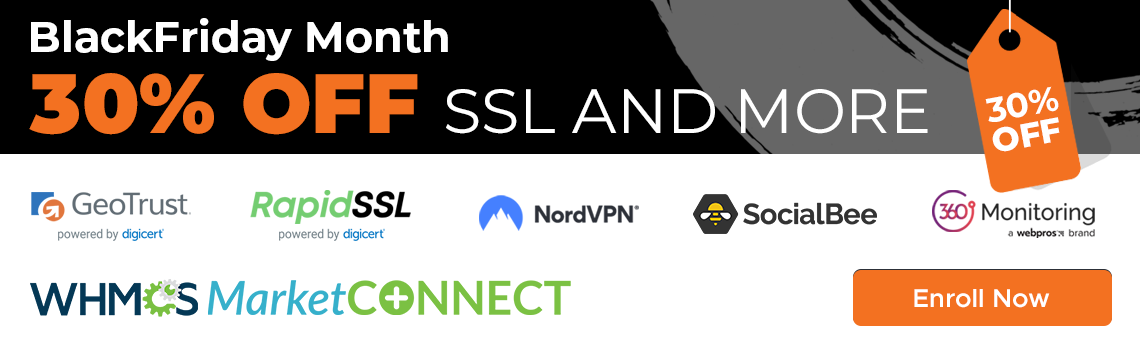 SSL and More Black Friday Month